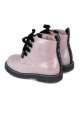 GARVALIN BOTA GLITTER ROSA CORDON TERCIOPELO 