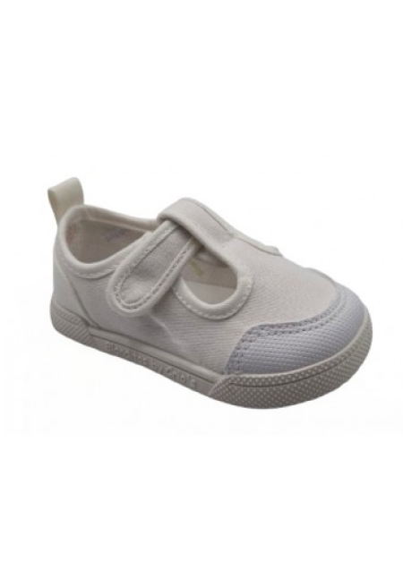 BLANDITOS GUINDA LONA BLANCO
