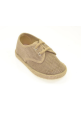 CHUCHES BLUCHER PERFORADO SERRAJE BEIGE