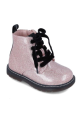 GARVALIN BOTA GLITTER ROSA CORDON TERCIOPELO 