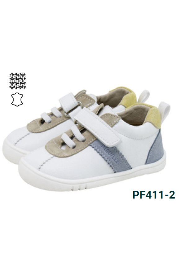 PIRUFLEX DEPORTIVO RESPETUOSO BLANCO GRIS TAUPE