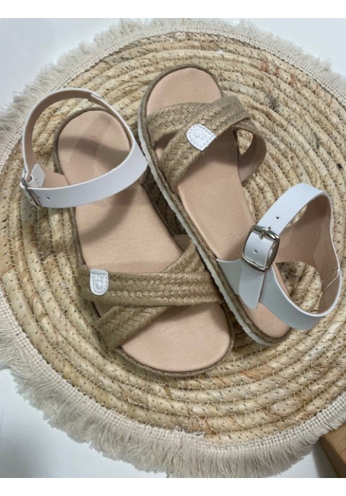 COQUEFLEX YUTE NATURAL BLANCO