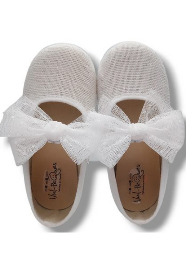 VUL-PEQUES MERCEDES LAZO PLUMETI LINO BLANCO