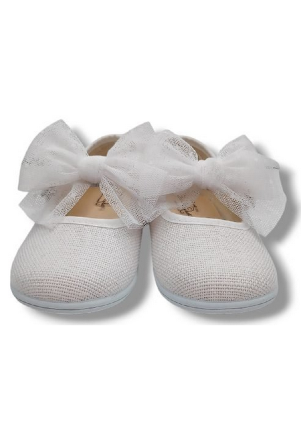 VUL-PEQUES MERCEDES LAZO PLUMETI LINO BLANCO