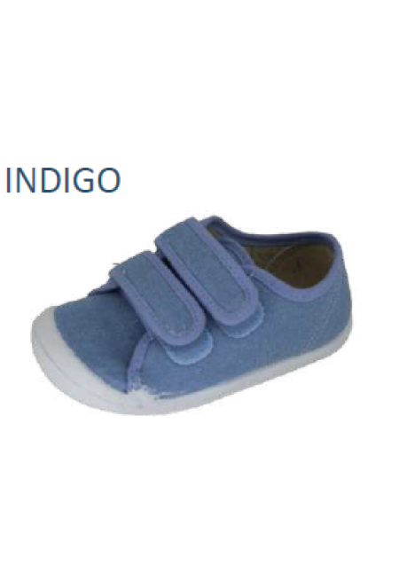 VUL-PEQUES LONA 2 VELCROS INDIGO