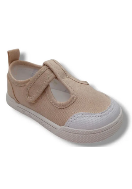 BLANDITOS GUINDA LONA BEIGE