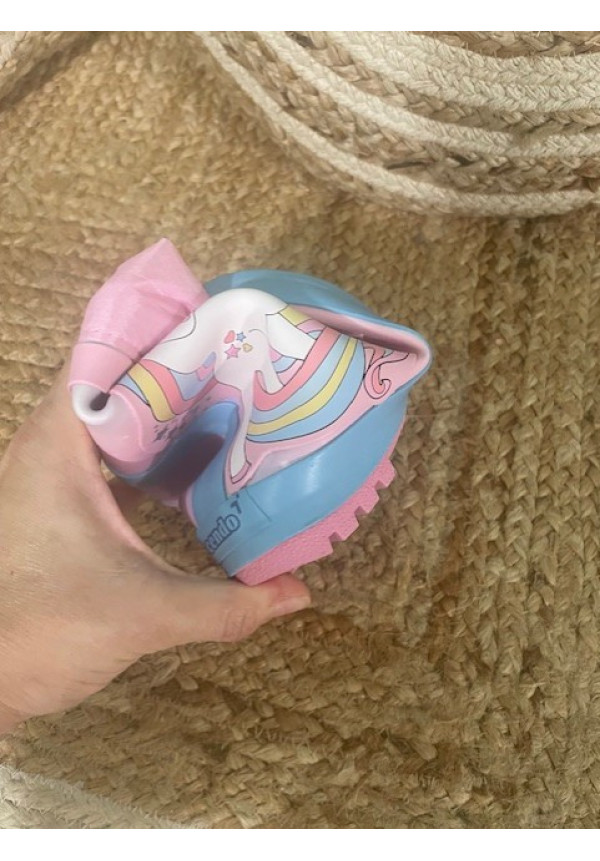 CRECENDO BOTA AGUA RESPETUOSA UNICORNIO